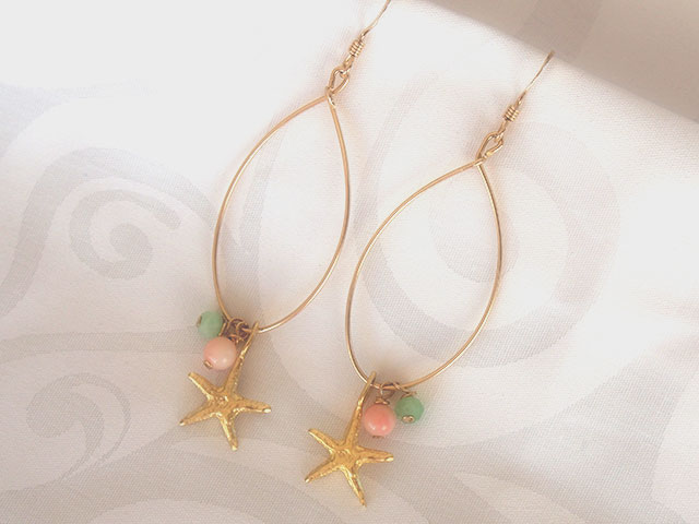 ピアス　Star Fish全体